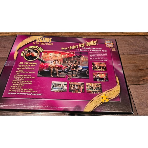 Legend of the Silver Screen 1000 Piece Jigsaw Puzzle Elvis Hollywood Classic car - Picture 3 of 3
